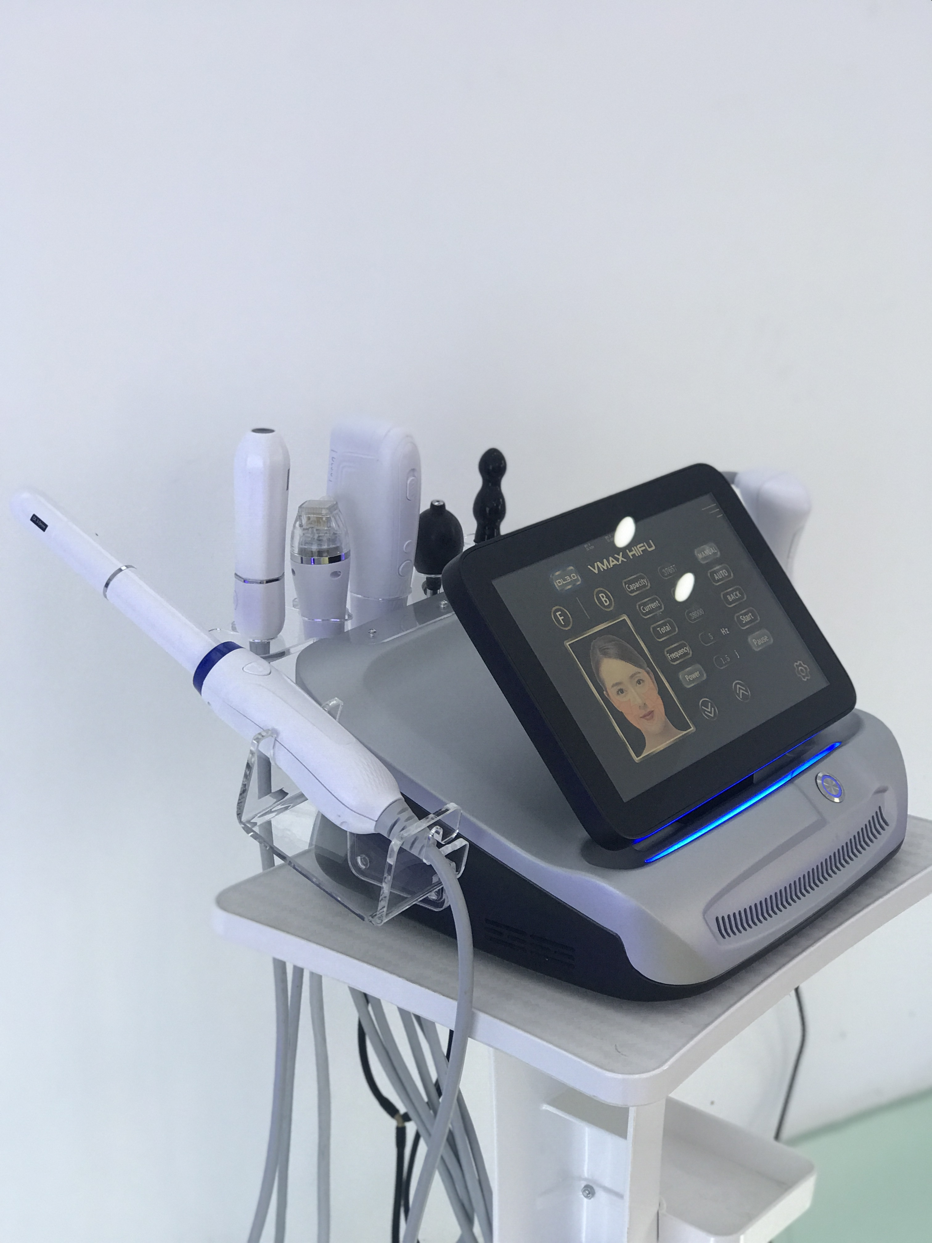 Ultherapy machine high-intensity focused ultrasound face lifting skin tightening machine body and face slimming machine