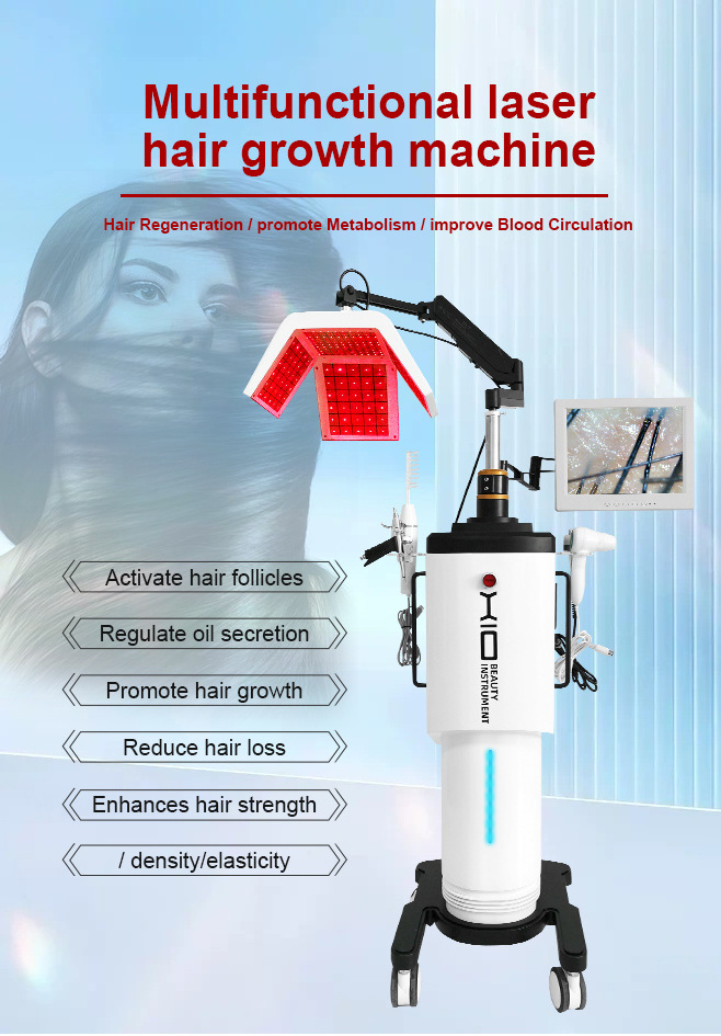 Taibo lllt diode laser hair growth laser regrowth machine for hair growth beauty salon equipment hair regrowth machine