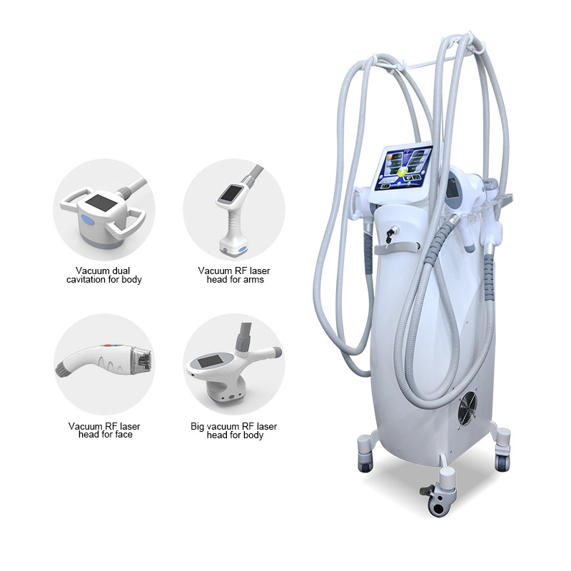 Professional Cellulite Puffiness Removal Vacuum Slim Machine 4 In Roller Infrared Light System 2023