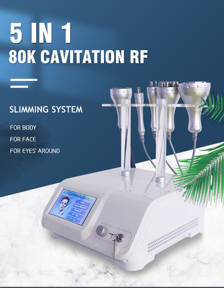 new ultrasound slimming weight loss device portable rf body 40k 80k Cavitation Rf Cavitation Slimming System machine