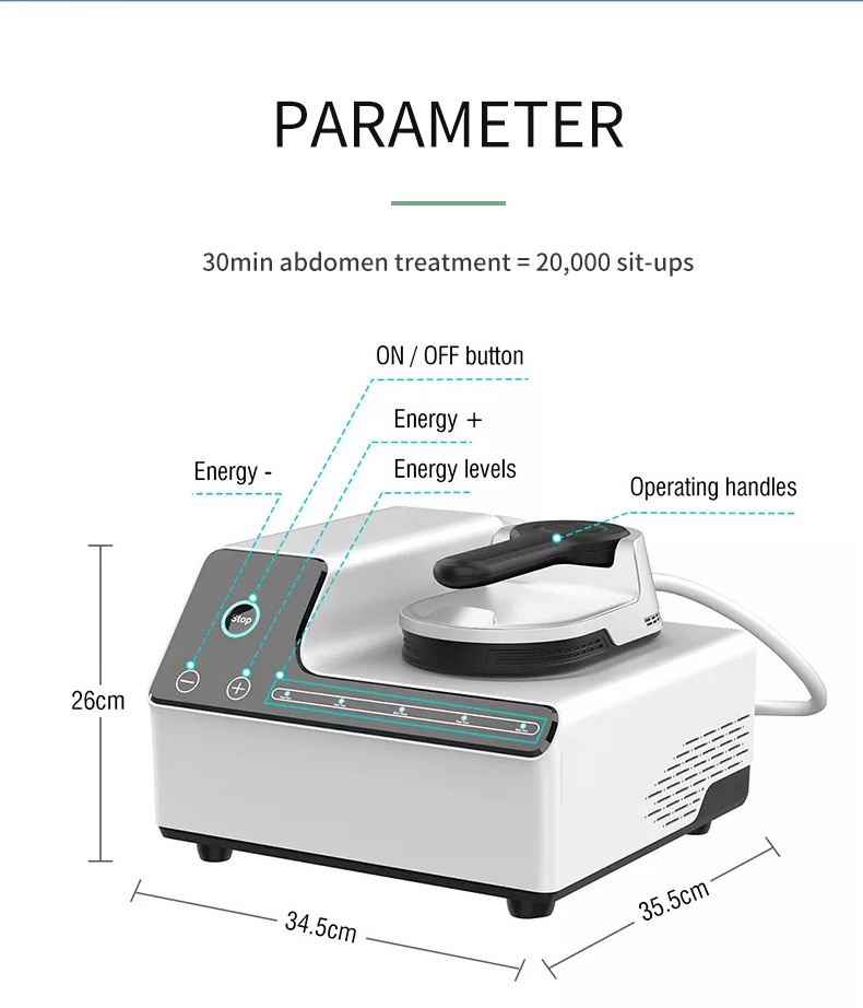 EMS Cellulite Reduction Machine/New Beauty Equipment 4 Handles EMS Machine Body Slimming Build Muscle Weight Lose Muscle Device