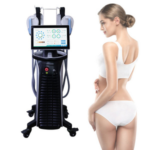 2023 EM slim body sculpting stimulation machine Cellulite Reduction 4 Handles ems rf sculpting machine