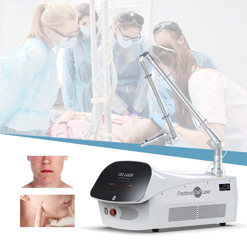 2024 portable Fractional CO2 laser korea 7 joint arm co2 fractional laser machine