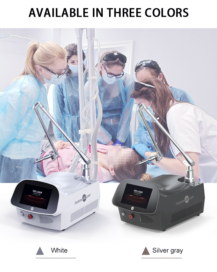 Taibo portable 30W RF CO2 fractional laser scar removal vaginal treatment machine Korea 10600nm wavelengths fractional co2 laser