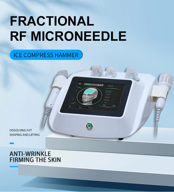 2023 Professional Rf Microneedling Machine For Removing Stretch Marks Wrinkles And Skin Rejuvenation One Year Warranty