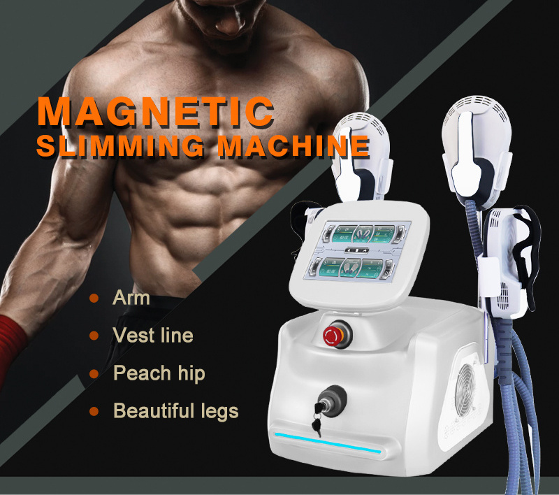 Ems Body Sculpting Device 4 Treatment Handles Strong Power Frequency Adjustable Butt Lift Increase Muscle&Lose Fat Equipment