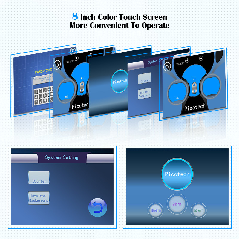 Reasonable price portable picosecond 532nm laser technology low price picosecond laser iso13485