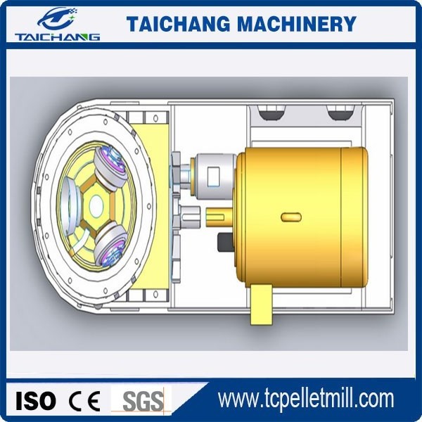 Animal feed pellet production line in feed processing machines/animal feed pallet machine