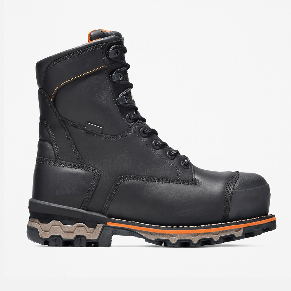 Men composites steal toe work boot for men