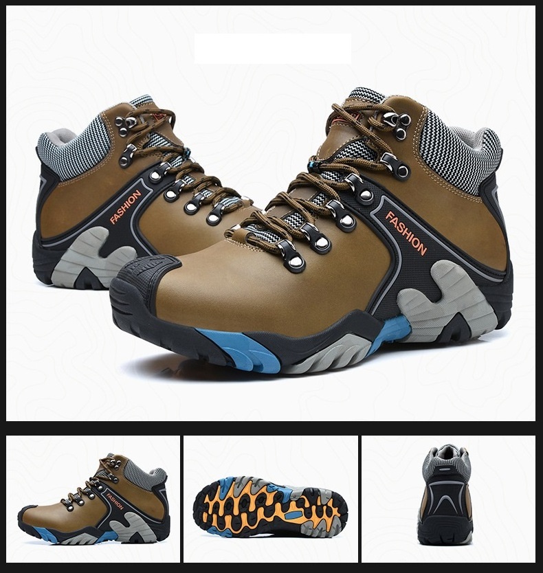 Wholesale Custom OEM/ODM waterproof snow lace up men ankle men boots american lightweight safety shoes for engineers