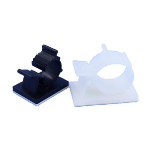 Adjustable Self Adhesive Plastic Fixing Cable Clamp clips