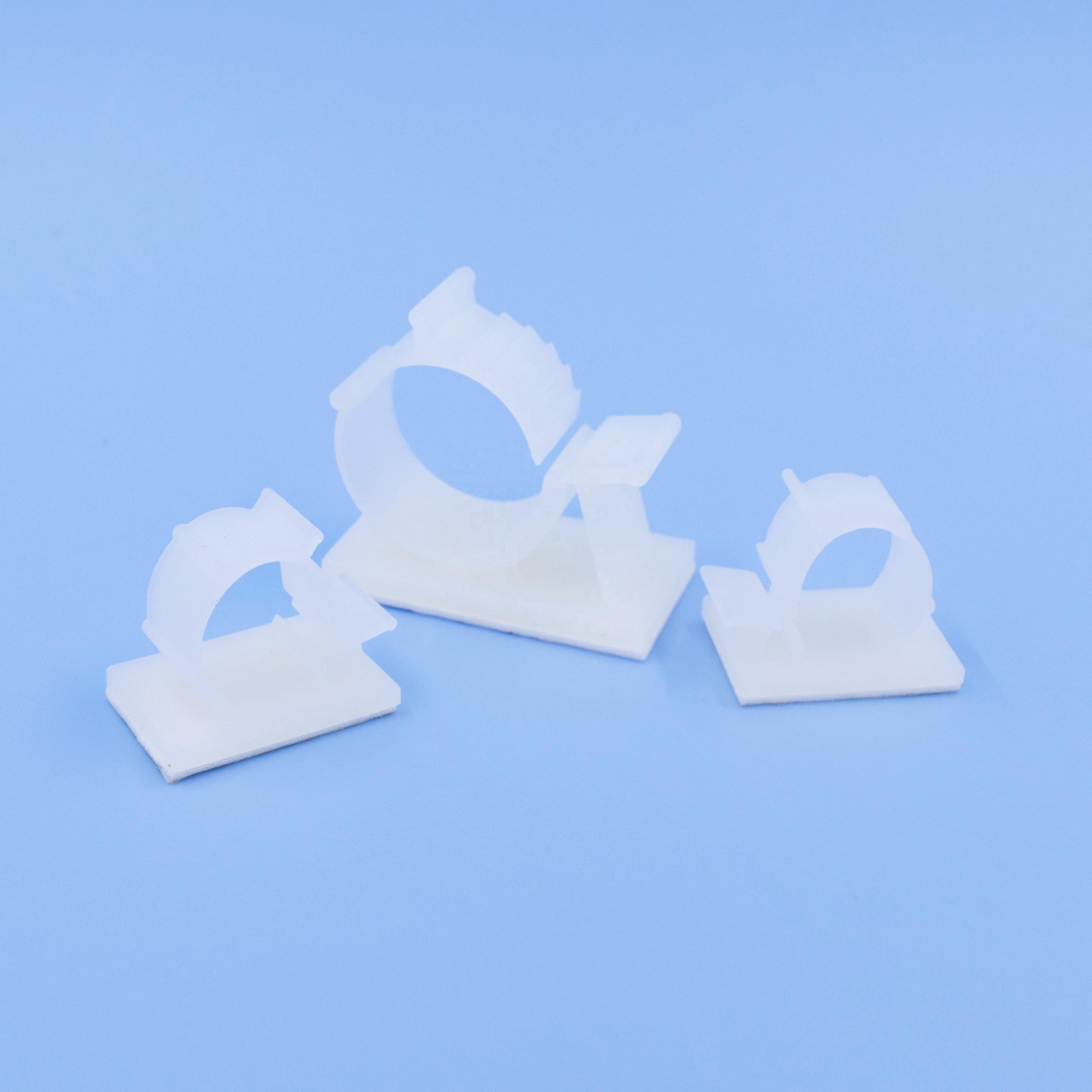 Adjustable Self Adhesive Plastic Fixing Cable Clamp clips