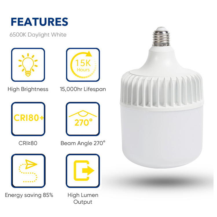 Factory Price Home Indoor Aluminium PC SKD Bulb Lamp 20watt 30watt 40watt 50watt 60watt Bulbs Led Light Home