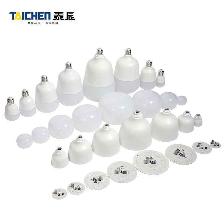 SKD DOB PBT PC Indoor Factory Warehouse Led Bulb Fitting 5w 10w 15w 20w 30w 40w 50w 60w Led R Bulb Housing