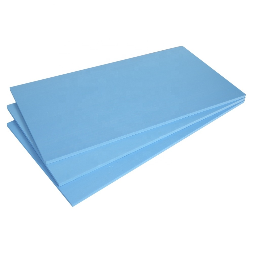 Blue floor heating Extruded polystyrene XPS Foam board