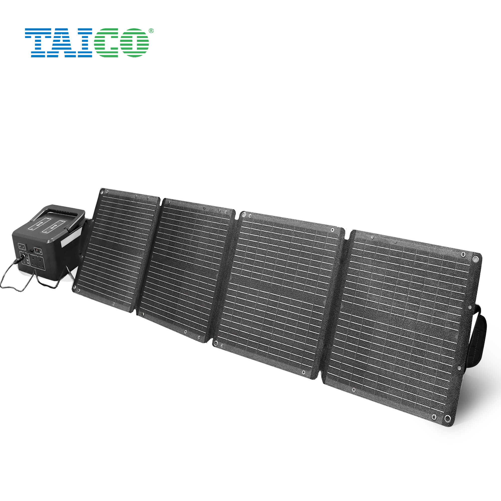 TAICO Waterproof ETFE portable foldable solar panel kit 100w 120w 160w 200w 240w 300w 400w charger for outdoor camping