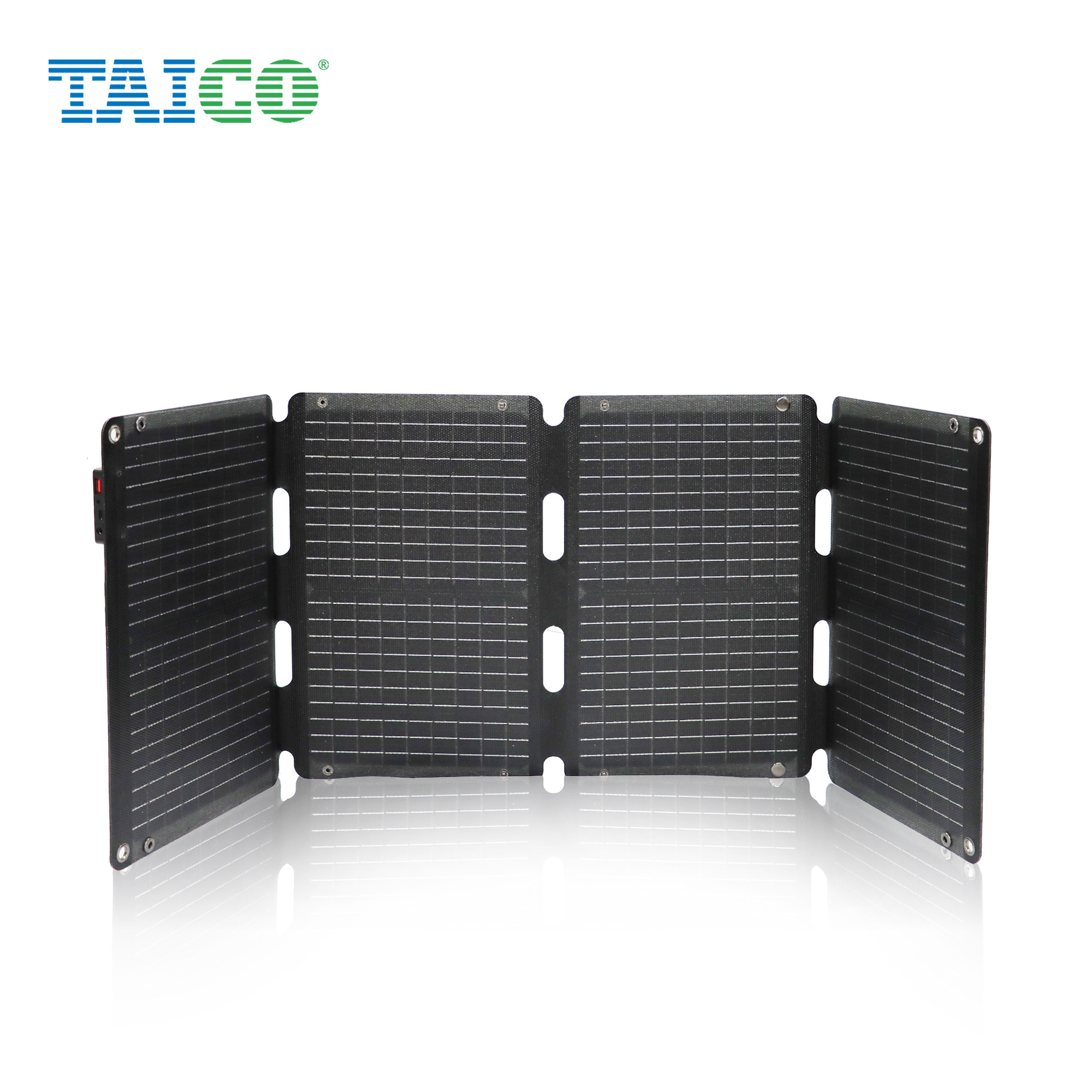 TAICO Wholesale USB Phone Charger 60W Foldable Solar Charger Portable Solar Panel For Camping Boat RV Travel Home Car