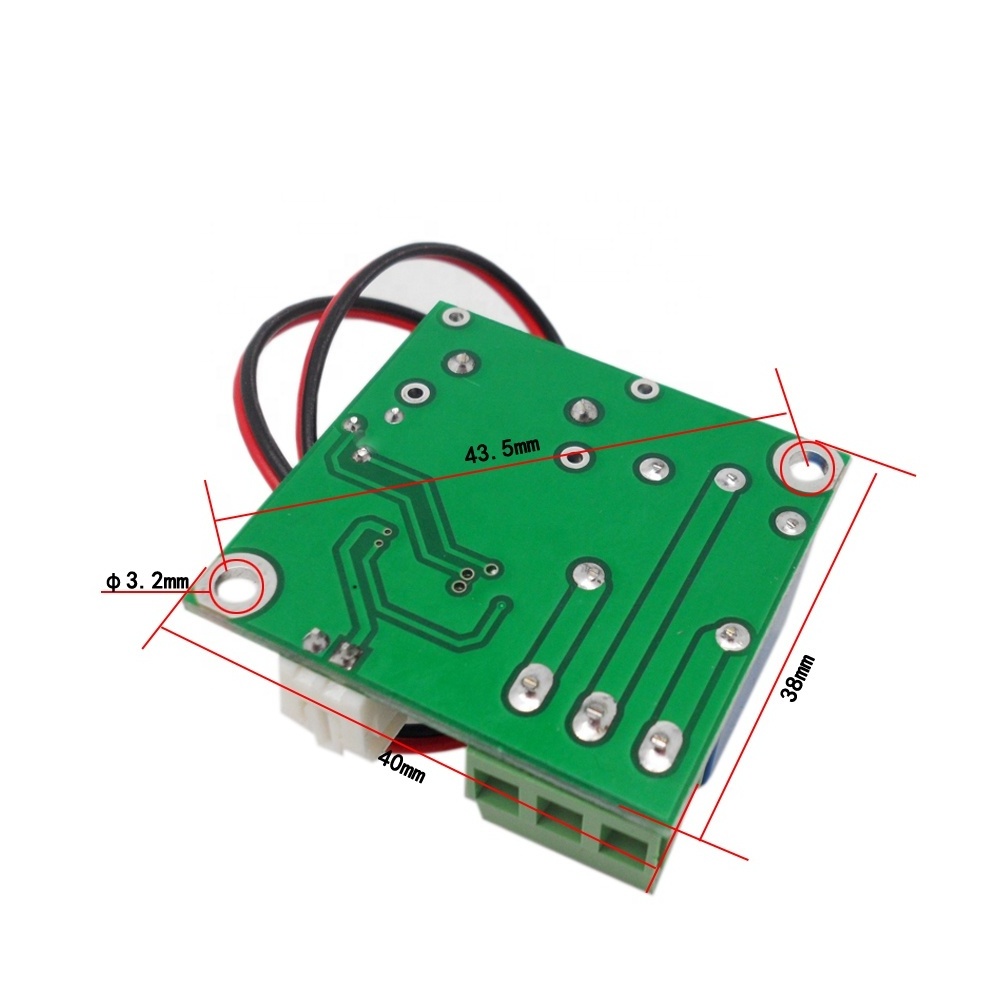 Taidacent 24V 0-10A Current Detection Sensor Switch Output AC Current Signal Sensor for Overcurrent Short-Circuit Protection