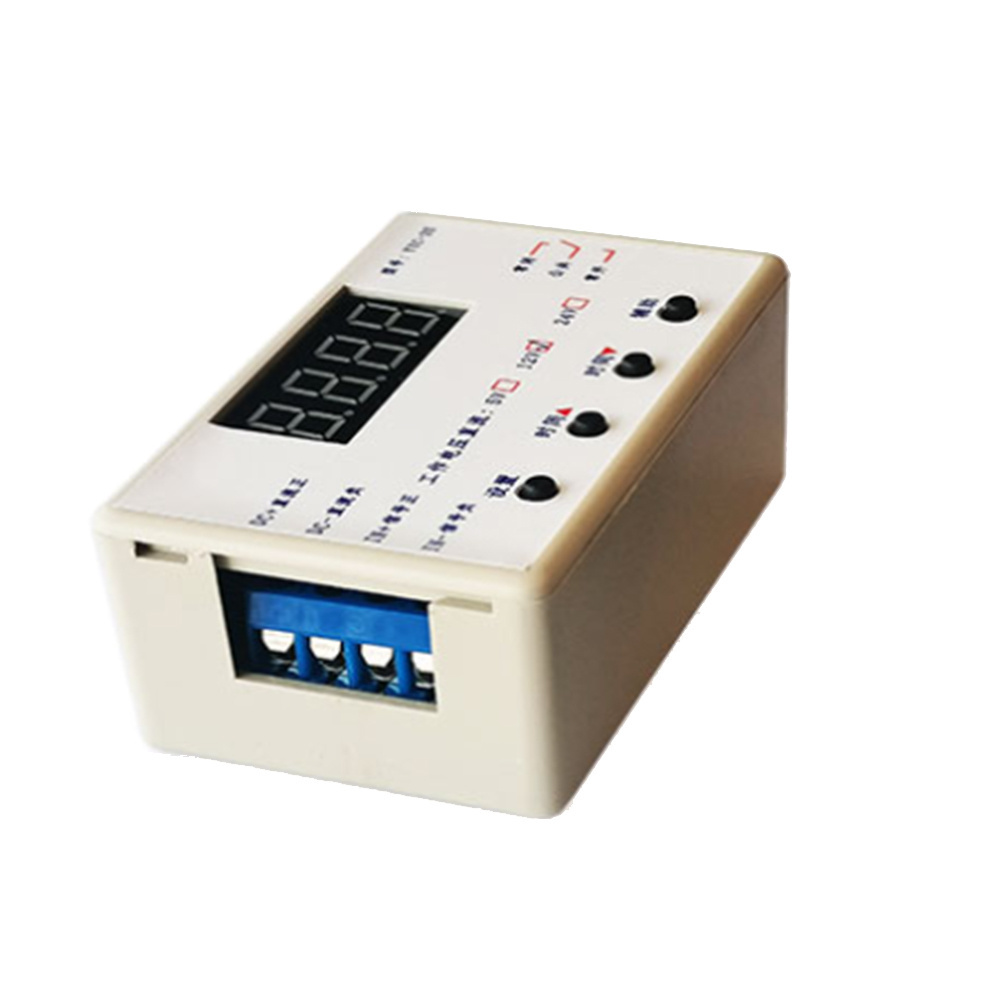 Taidacent 5V 12V 24V Digital Timer Switch Adjustable Time Delay Relay Module Trigger Cycle Timer Delay On Off Relay Switch