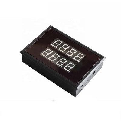 Taidacent Modbus 7 Segment Display 0.56 Inch Display Digital LED 7 Segment Display with RS485 Communication PLC Communication