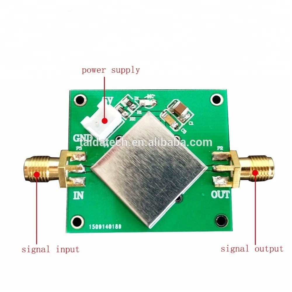 Taidacent BLT53A with SI4463 SI4432 433MHz High Power High Frequency Power Amplifier UHF Amplifier Broadband High Gain Amplifier