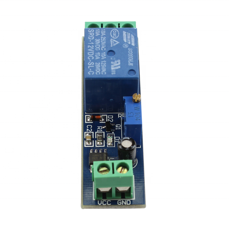 Taidacent 12V NE555 Delay Relay Timer Module Delay Start Switch NE555 Relay with Switch On Delay Adjustable Timer Relay 12V