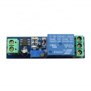 Taidacent 12V NE555 Delay Relay Timer Module Delay Start Switch NE555 Relay with Switch On Delay Adjustable Timer Relay 12V