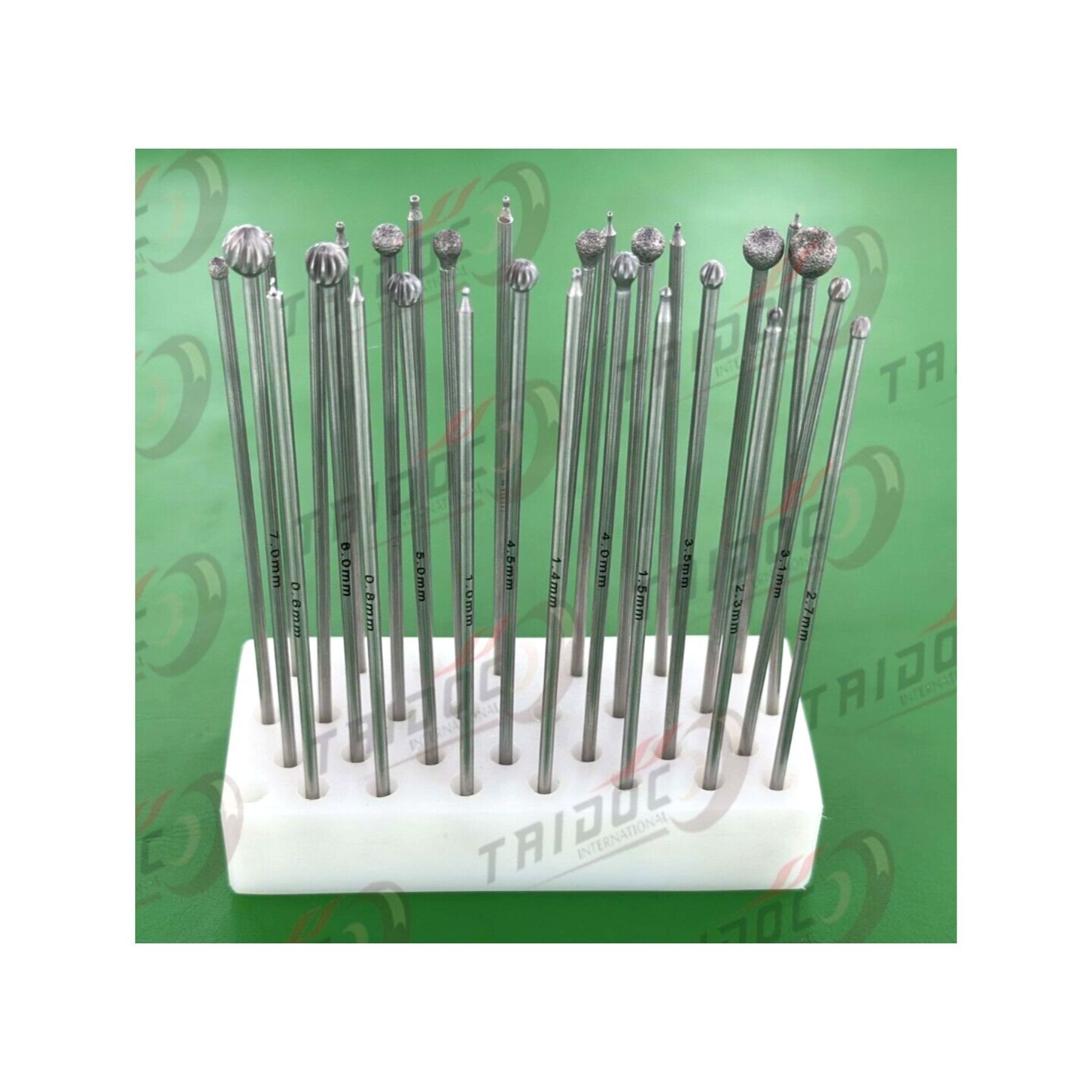 Burs Diamond & Burrs Tungsten Carbide Set Of 29Pcs ENT Instruments Diamond Burrs