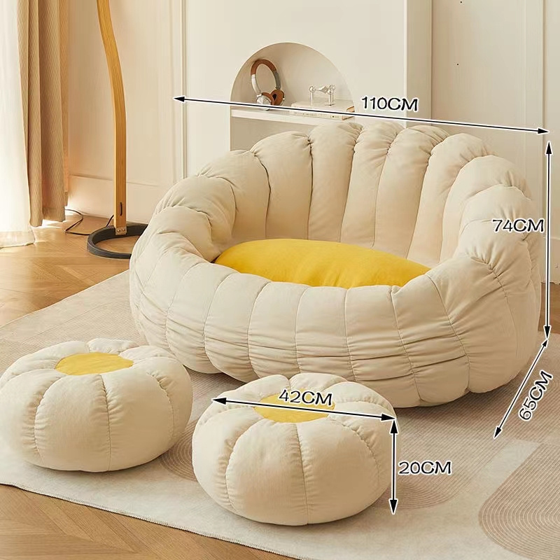 Hot modern living room furniture lazy sofa bean bag