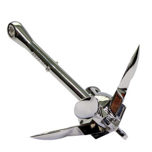 Stainless Steel Folding Anchor Marine Anchor Four Claw Anchor