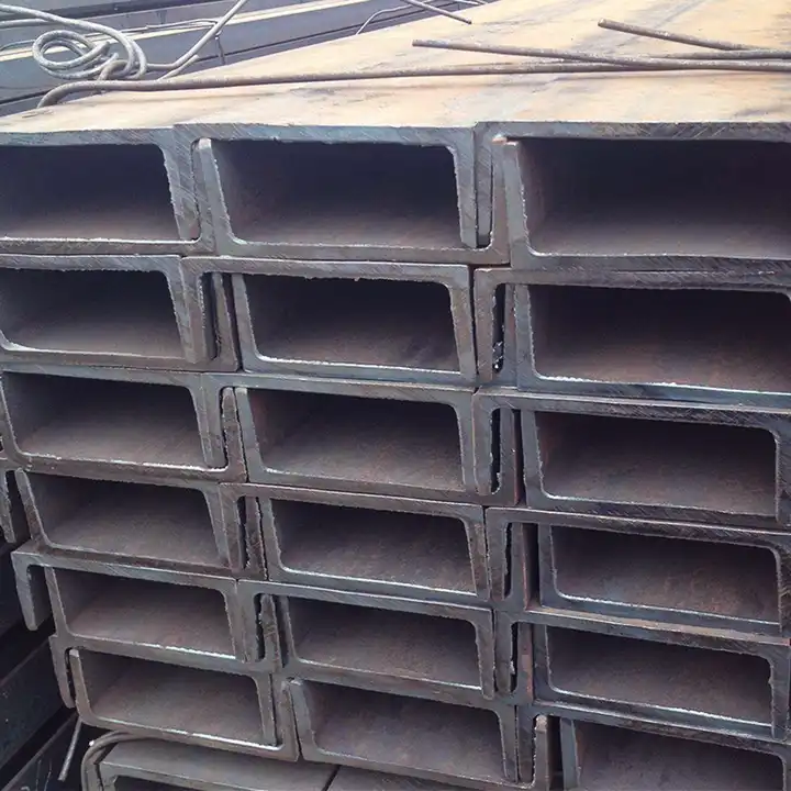 Cold Rolled Galvanized U Shape Beam Steel Channel Bars Metal Structural U Type Channel Steel for construction