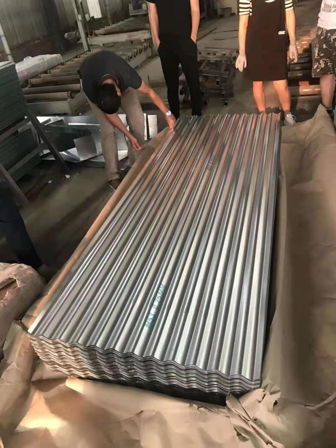 1000 mm Width Wave  Gi Steel Roof Sheet galvanized steel sheet galvanized iron sheet for roofing