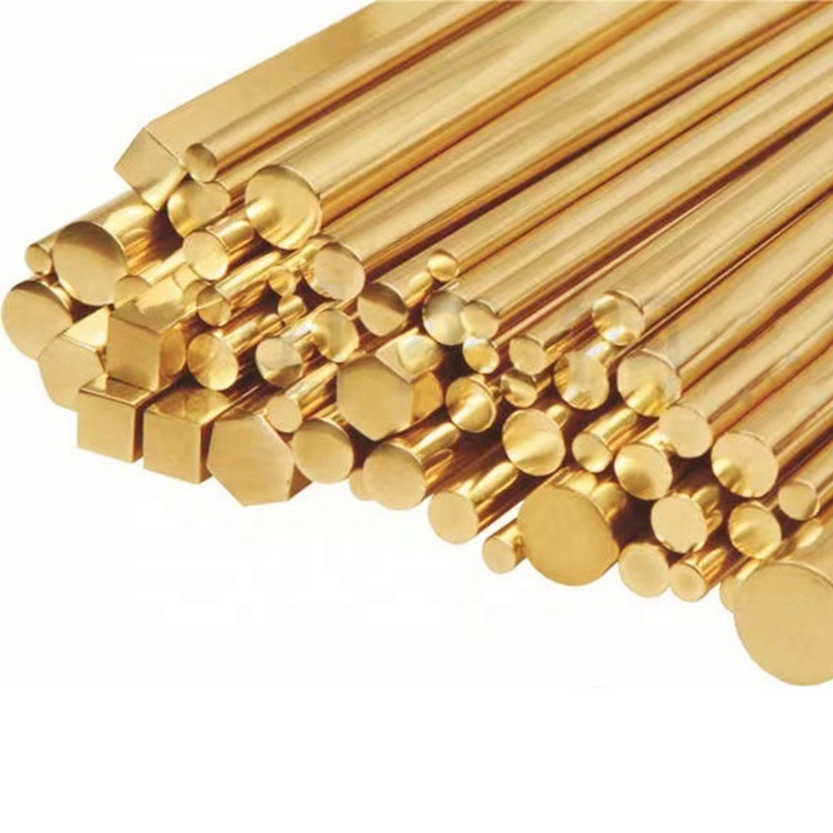 8mm Pure red copper brass square half round rod rods bronze brass rod/ bar with high purity 99.9% 99.99% price per kg