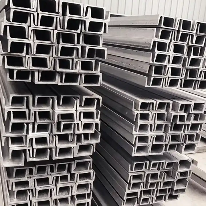 Cold Rolled Galvanized U Shape Beam Steel Channel Bars Metal Structural U Type Channel Steel for construction