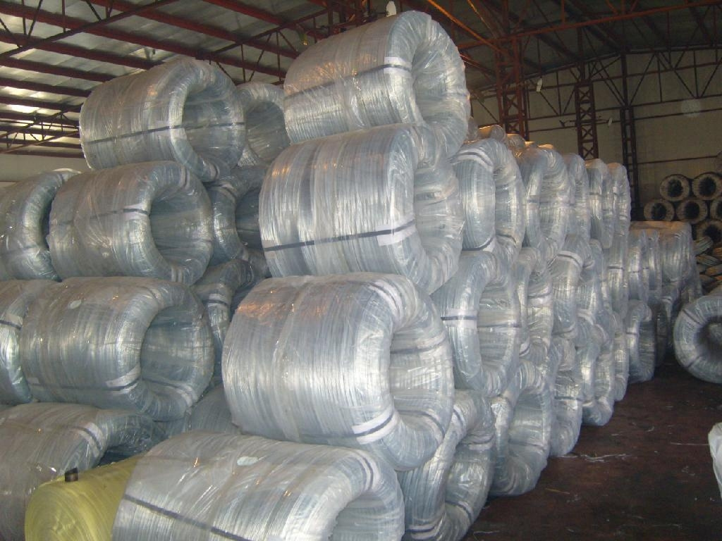 Gi Rod Barbed Tie Coil 16 Galvanised Cold Drawn Carbon Hot Dipped Alloy Galvanized Steel Wire 10 High Spring 12 Gauge WIRE