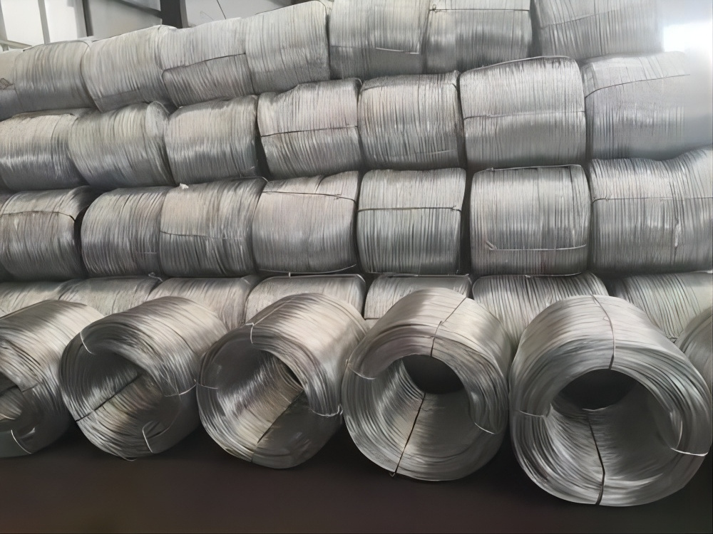 Gi Rod Barbed Tie Coil 16 Galvanised Cold Drawn Carbon Hot Dipped Alloy Galvanized Steel Wire 10 High Spring 12 Gauge WIRE