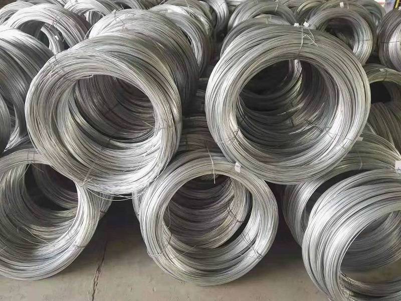 Gi Rod Barbed Tie Coil 16 Galvanised Cold Drawn Carbon Hot Dipped Alloy Galvanized Steel Wire 10 High Spring 12 Gauge WIRE