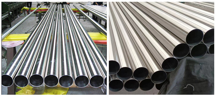 201 304 316 Chrome Round Seamless Welded Square Rectangular Stainless Steel Pipe Tubes Price Per Meter