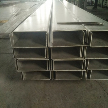 Factory Direct Sale 304 305 316 405 6mm U/C Shape Stainless Steel Channel Structural C Profile