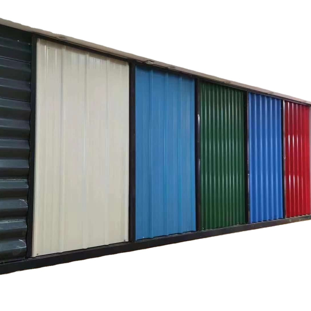 Galvanized Corrugated Steel Roofing Sheet Zinc Coated PPGI  Roofing Sheet