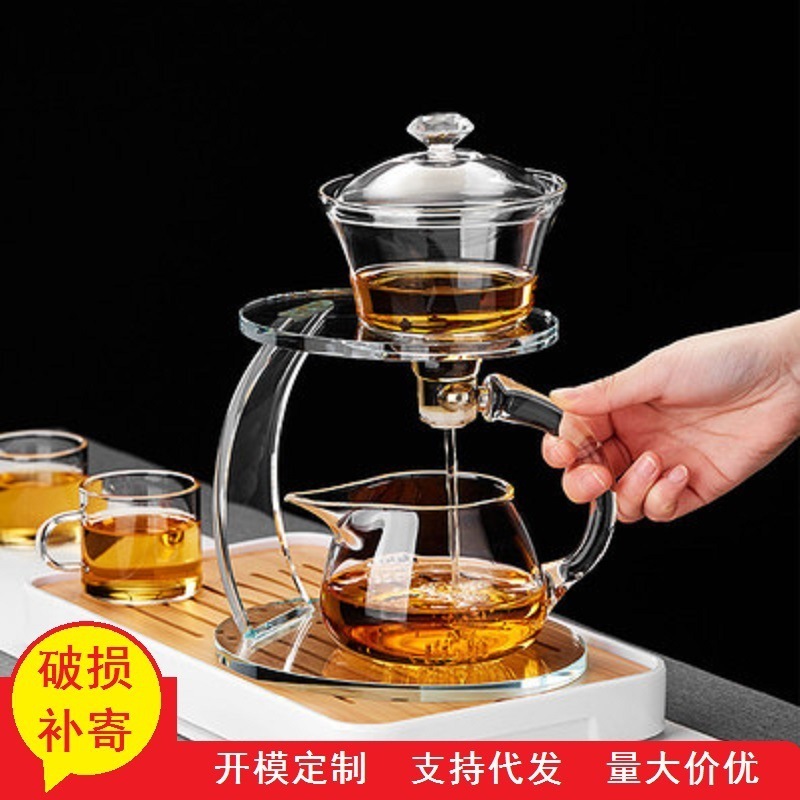 hot selling borosilicate glass tea pot with removable infuser