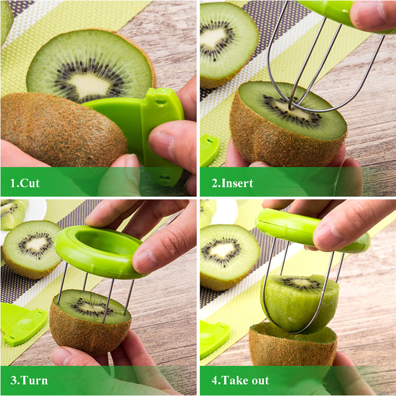 Kitchen Detachable Creative Fruit Peeler Salad Cooking Tools Lemon Peeling Gadgets Kitchen Gadgets Kiwi Cutter and Accessories