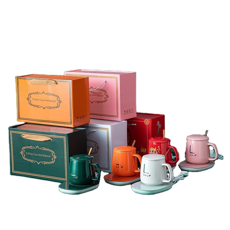 55 digital usb ceramic hand warmer set cup warmer carafe & mug warmers charger heater gift set