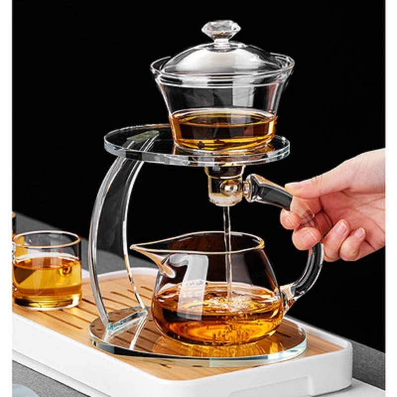 hot selling borosilicate glass tea pot with removable infuser