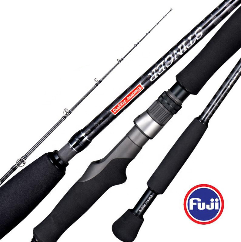 Electric Jigging Fishing Rod 1.9m 26-30kg Power Lure Max400 PE3-8 Japan Quality Saltwater Rod Boat Casting Rods