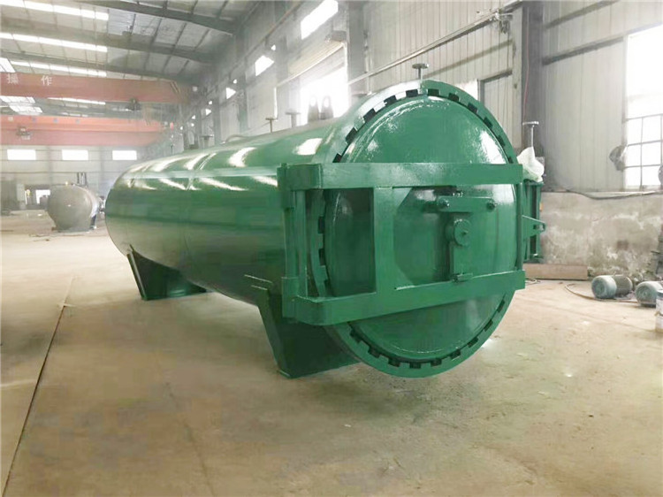 Horizontal Industrial large Steam Sterilizer Autoclave for Rubber Sleeves