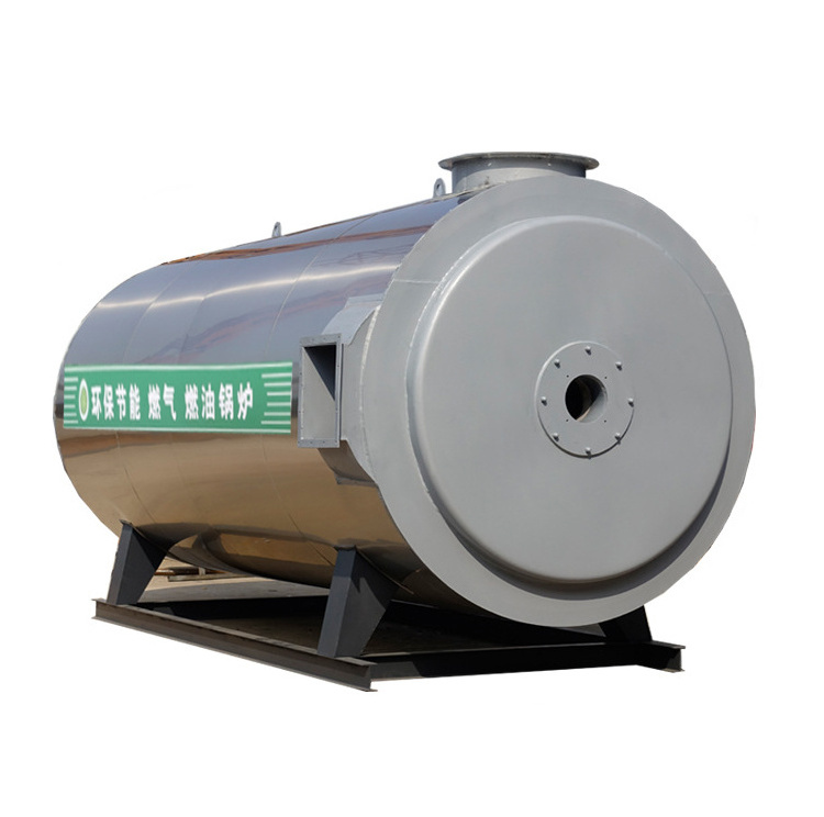 Corrugated Combustion Chamber 500-6000KG/H Fire Gas Oil Diesel Powered Steam Generator from Manufacturer