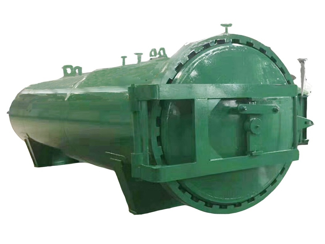 Horizontal Industrial large Steam Sterilizer Autoclave for Rubber Sleeves