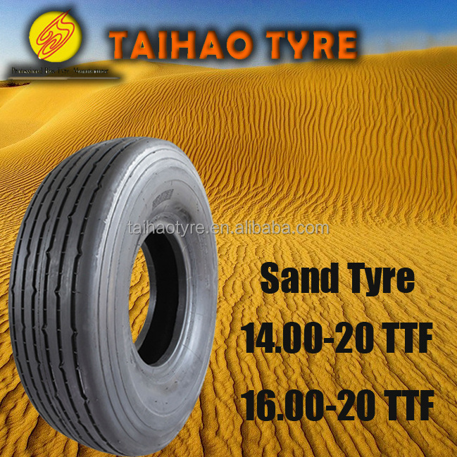 Nylon desert tyre 1400-20 1400x20 sand tyre