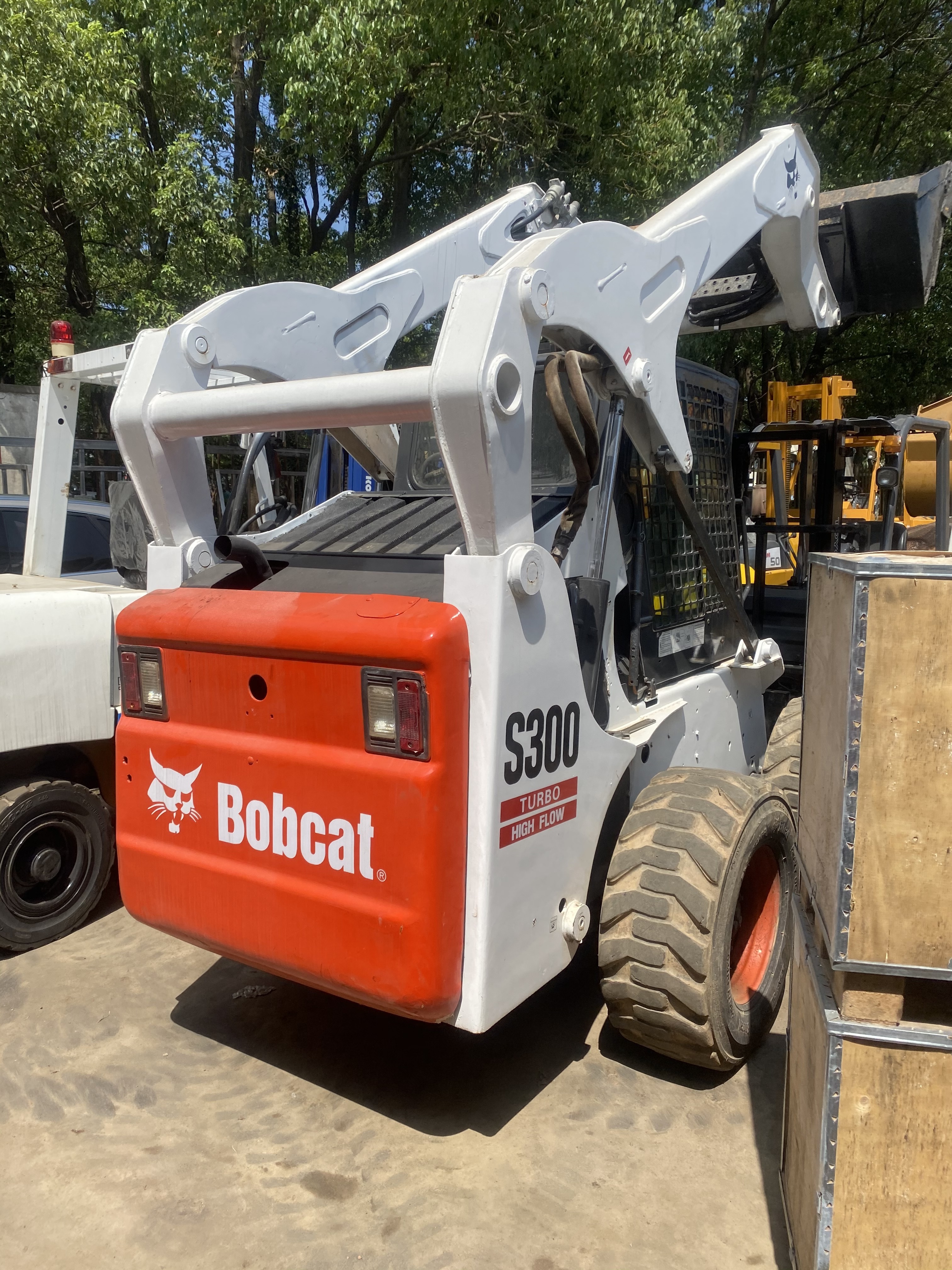 Used USA Original Bobcat S300 Skid Steer Loader Ready To Work